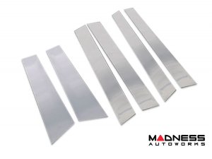 Jeep Renegade Pillar Trim Set - Chrome 2015-2024 Jeep Renegade Pillar Trim Set - Chrome 2015-2024